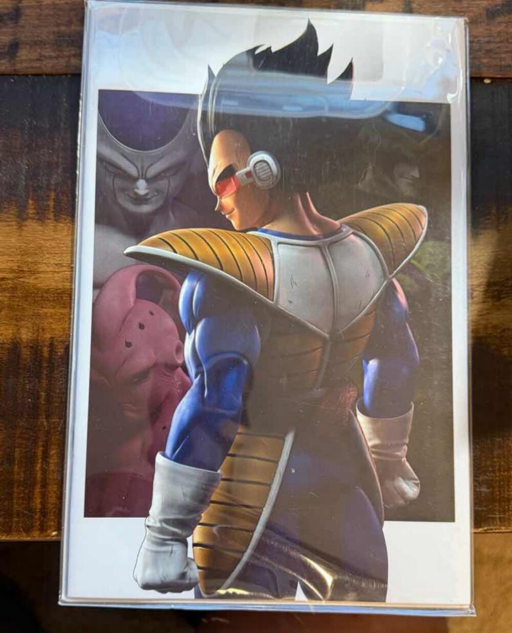 Akira Toriyama Tribute Art Comic Vegeta Dragon Ball Z Uribe